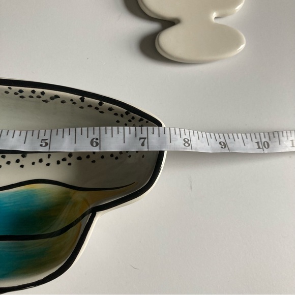 Clay Art Ceramic Dishes Bowls Cactus Margarita Martini  Drink Shape Set Barware - Picture 4 of 5